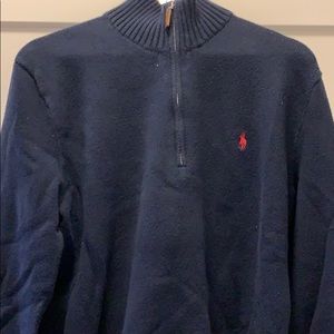 Men’s Quarter Zipper Sweater